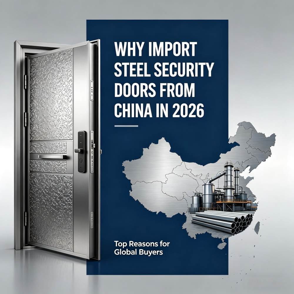 Why Import Steel Security Doors From China in 2026 – Complete Guide For Distributors